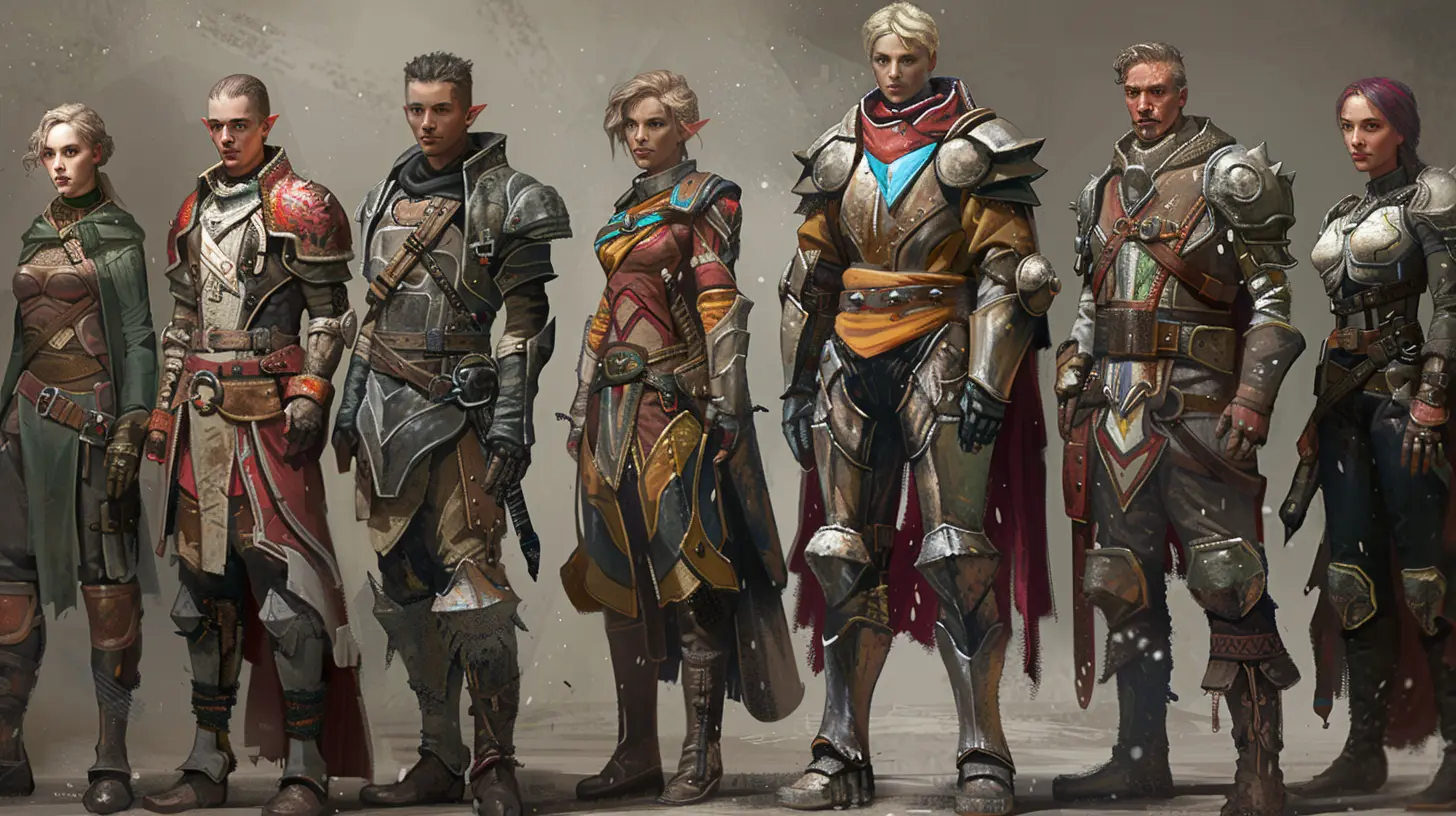 Character Customization in MMORPGs: Standing Out in a Crowd