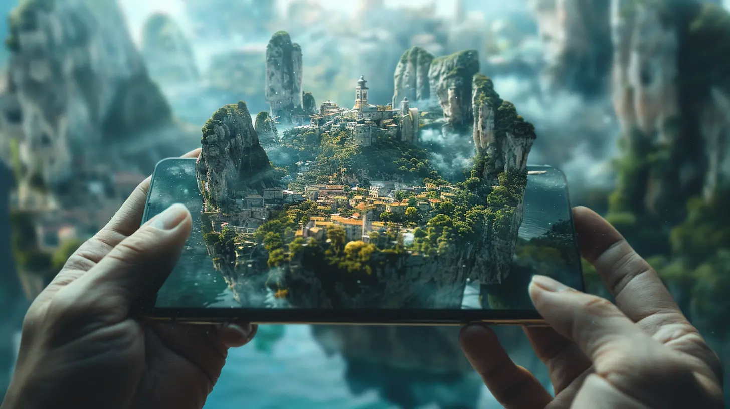 Exploring Fantasy Worlds Through Your Smartphone Screen