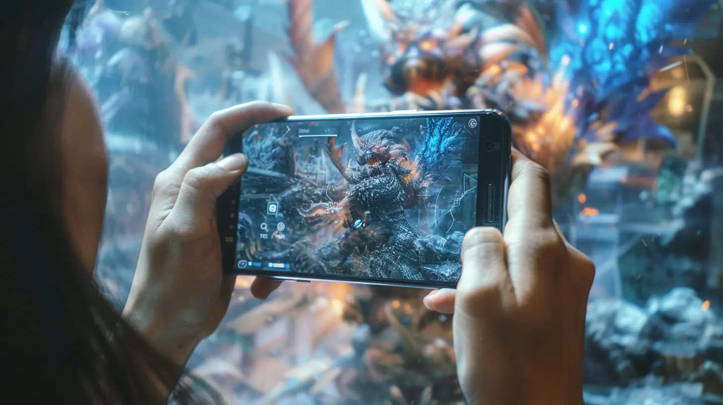 Exploring Fantasy Worlds Through Your Smartphone Screen