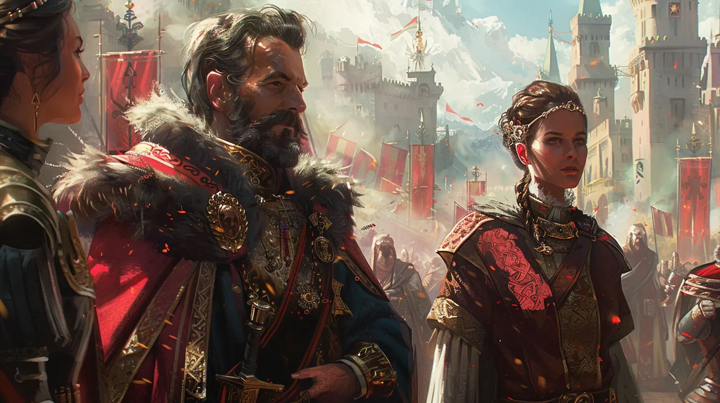 Role-Playing Royals: Navigating Political Intrigue in Fantasy RPGs