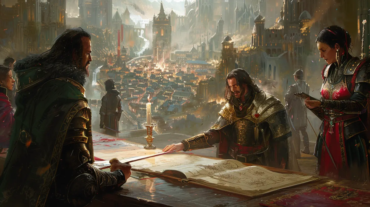 Role-Playing Royals: Navigating Political Intrigue in Fantasy RPGs