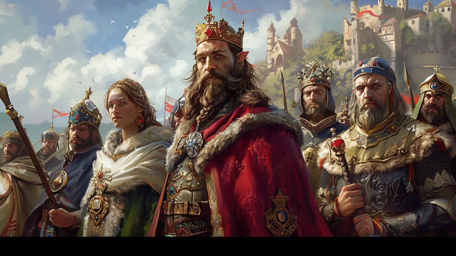 Role-Playing Royals: Navigating Political Intrigue in Fantasy RPGs