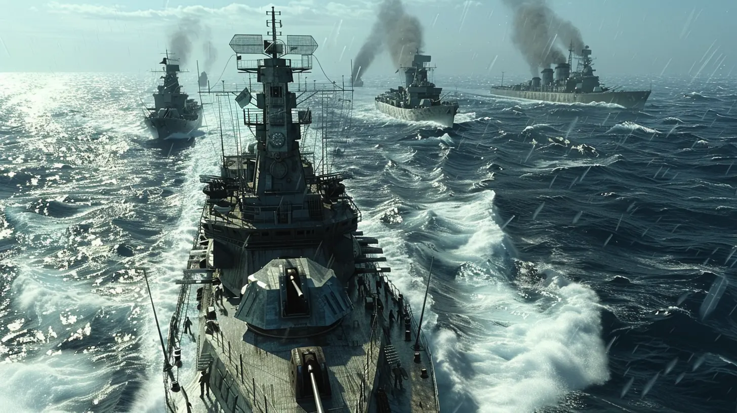 The Intricacies of Naval Warfare in Strategy Games