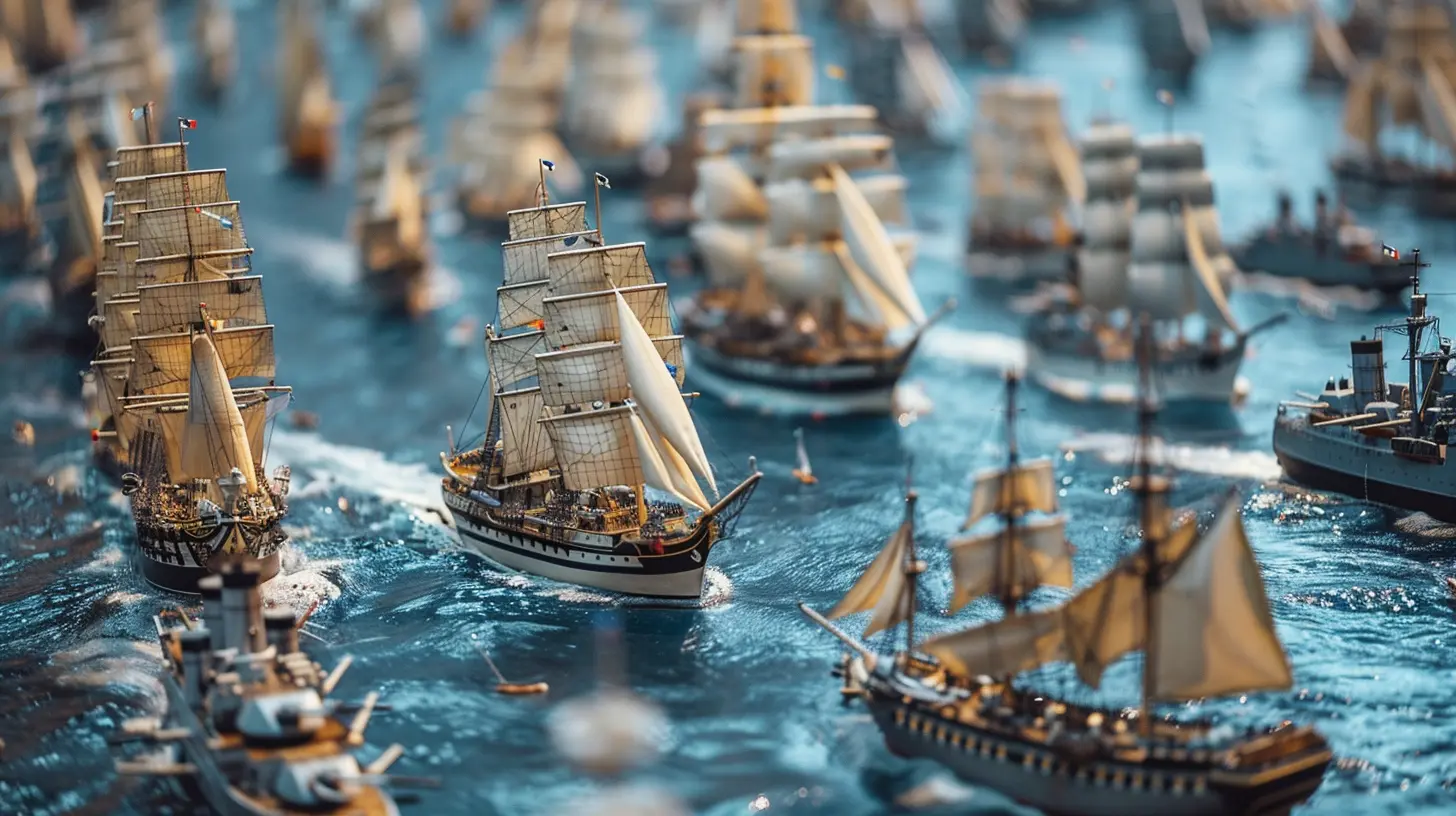 The Intricacies of Naval Warfare in Strategy Games