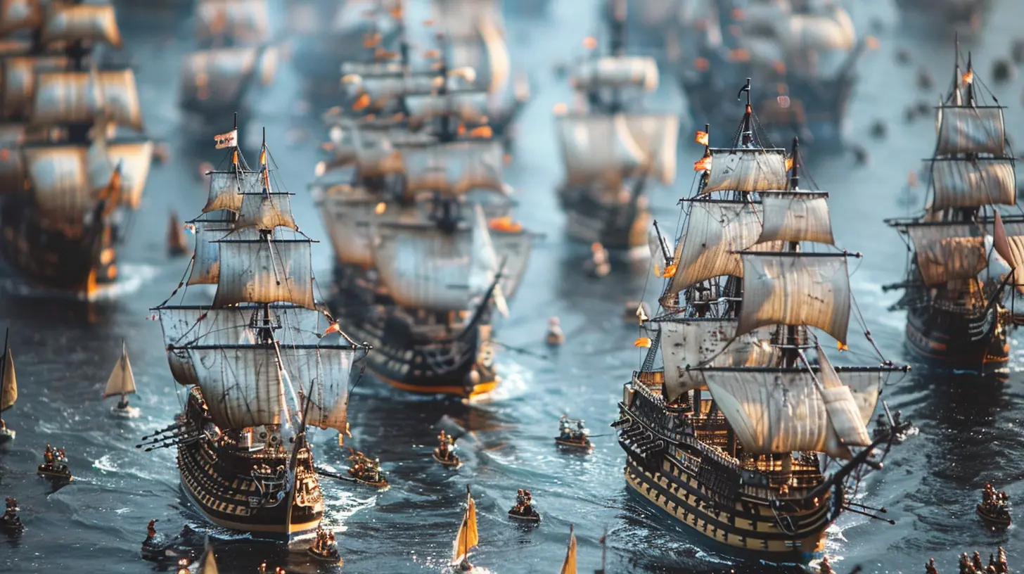 The Intricacies of Naval Warfare in Strategy Games