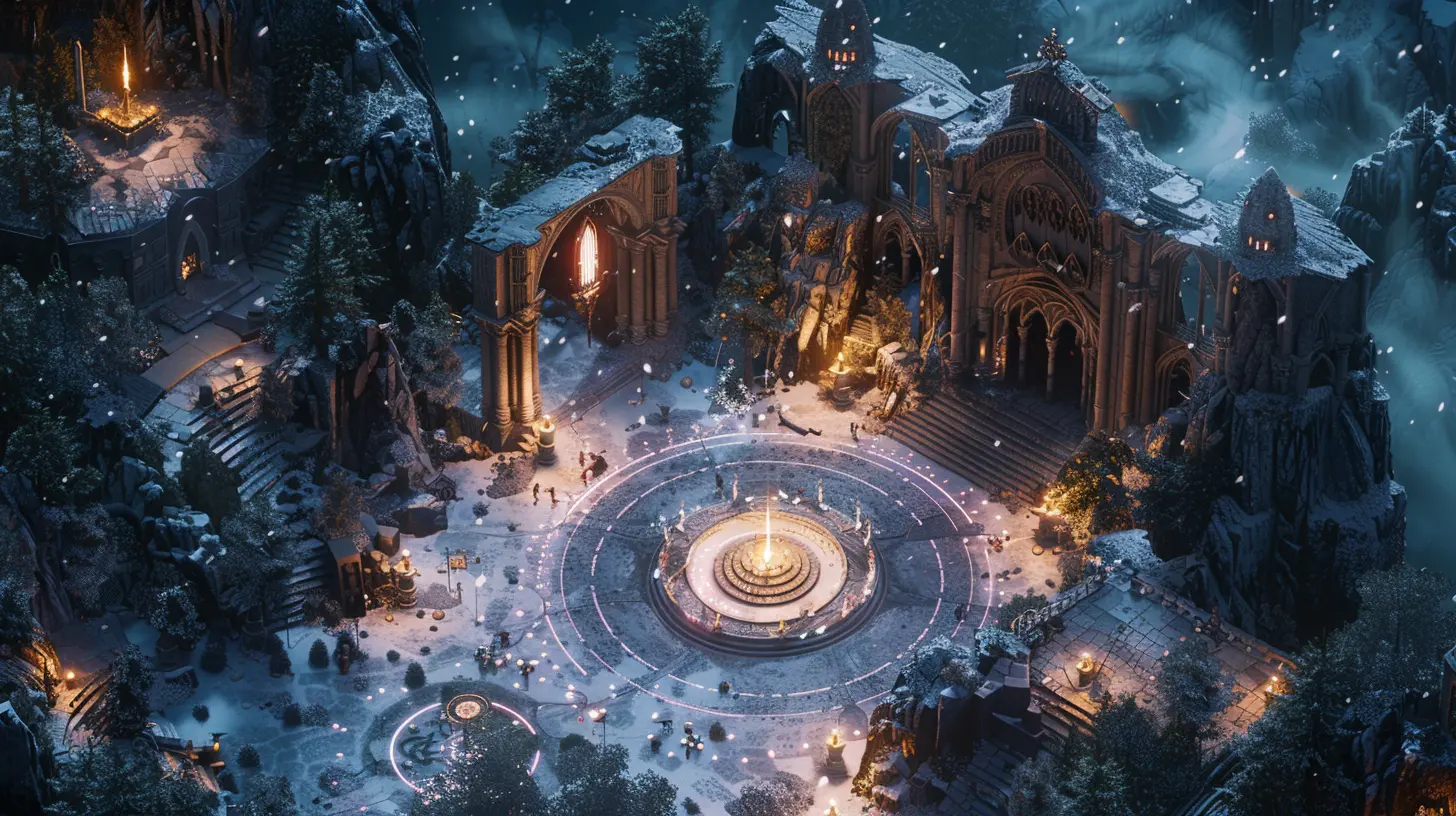 Using Lighting to Guide Players in Game Worlds