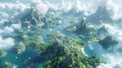 How to Build a Game World Without an Overworld Map