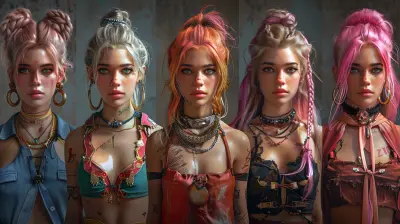 Outrageous Hairstyles and Epic Outfits: The Fun of Character Customization