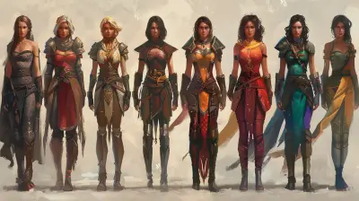 The Appeal of Minimalist vs. Detailed Character Customization Systems