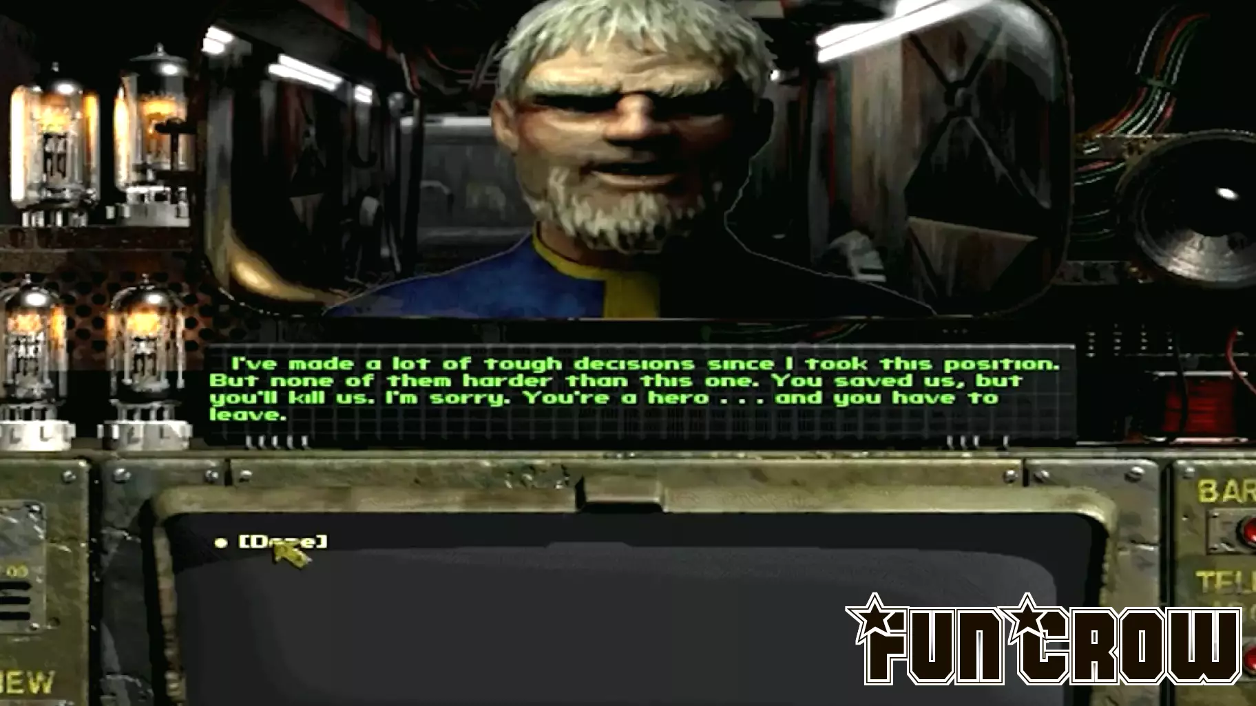 Alternate Ending for Fallout 1: A Celebration with Balloons and Cake