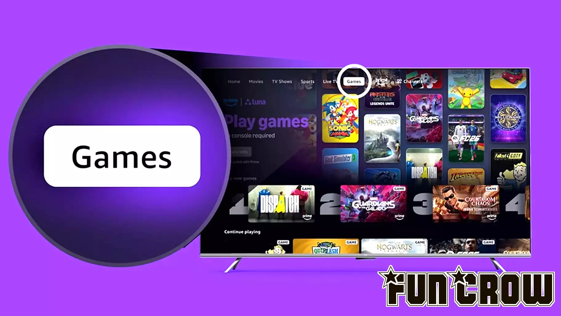 Free Feature Brings AAA Video Games To Amazon Prime Video