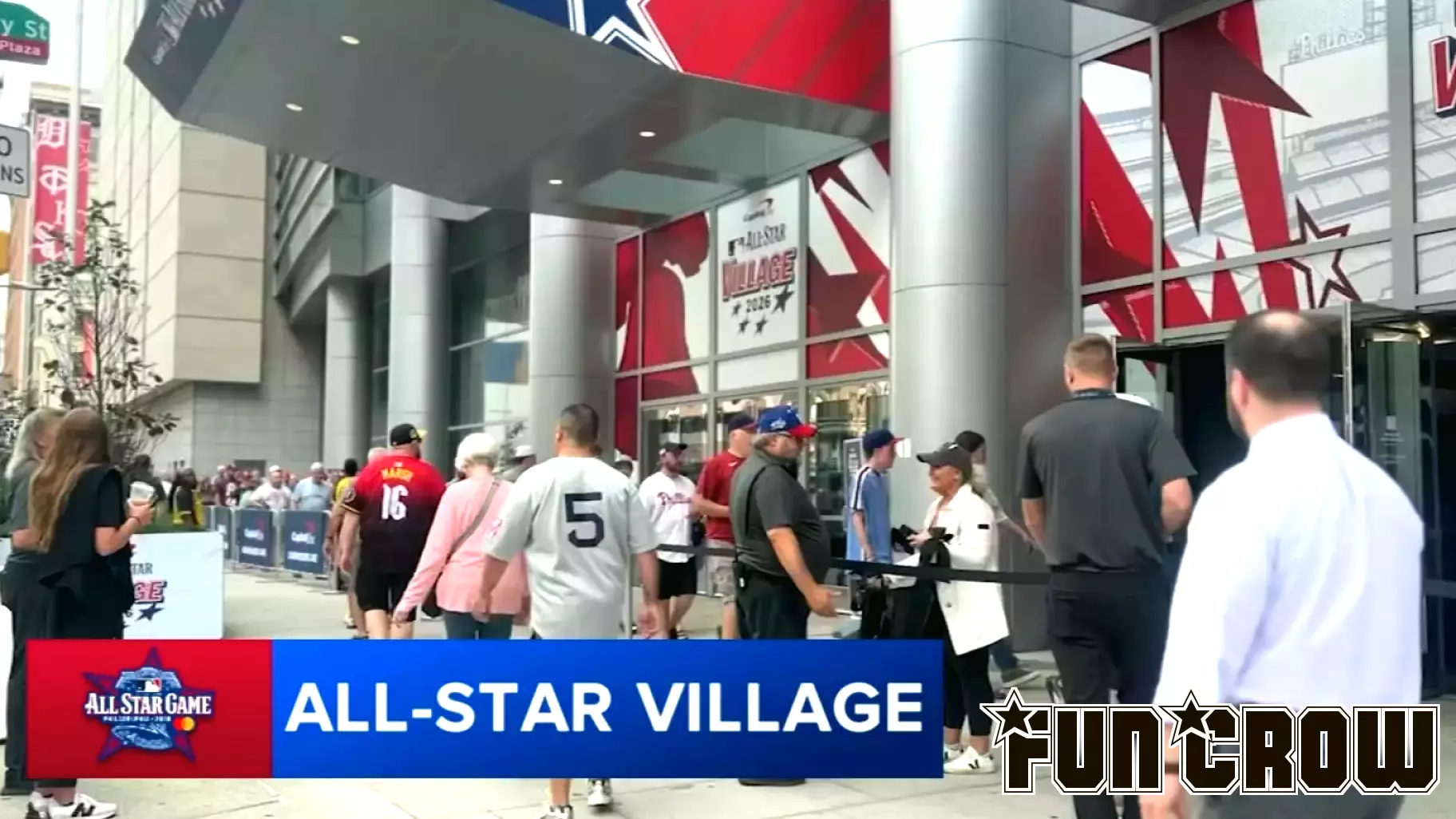 MLB All-Star Village draws thousands of fans on opening day in Philadelphia