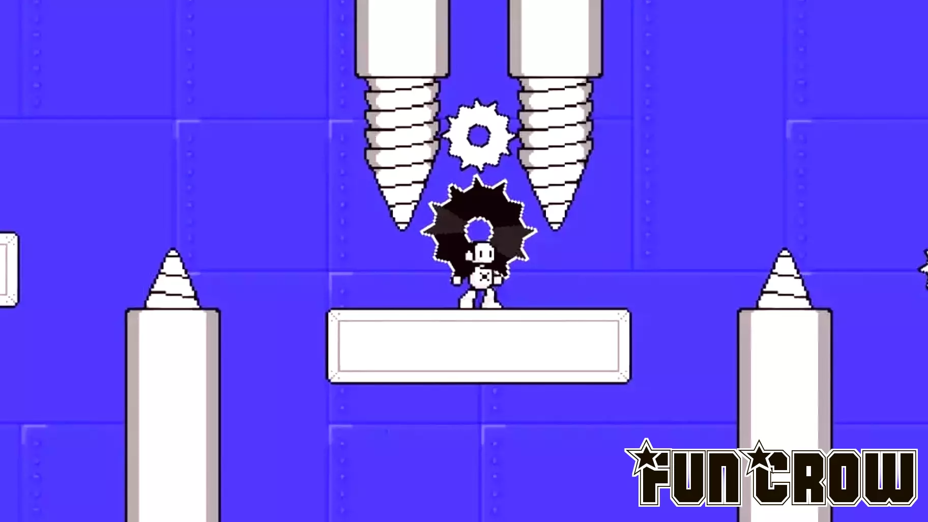 Monochrome Heights: A Nostalgic Journey in Platforming