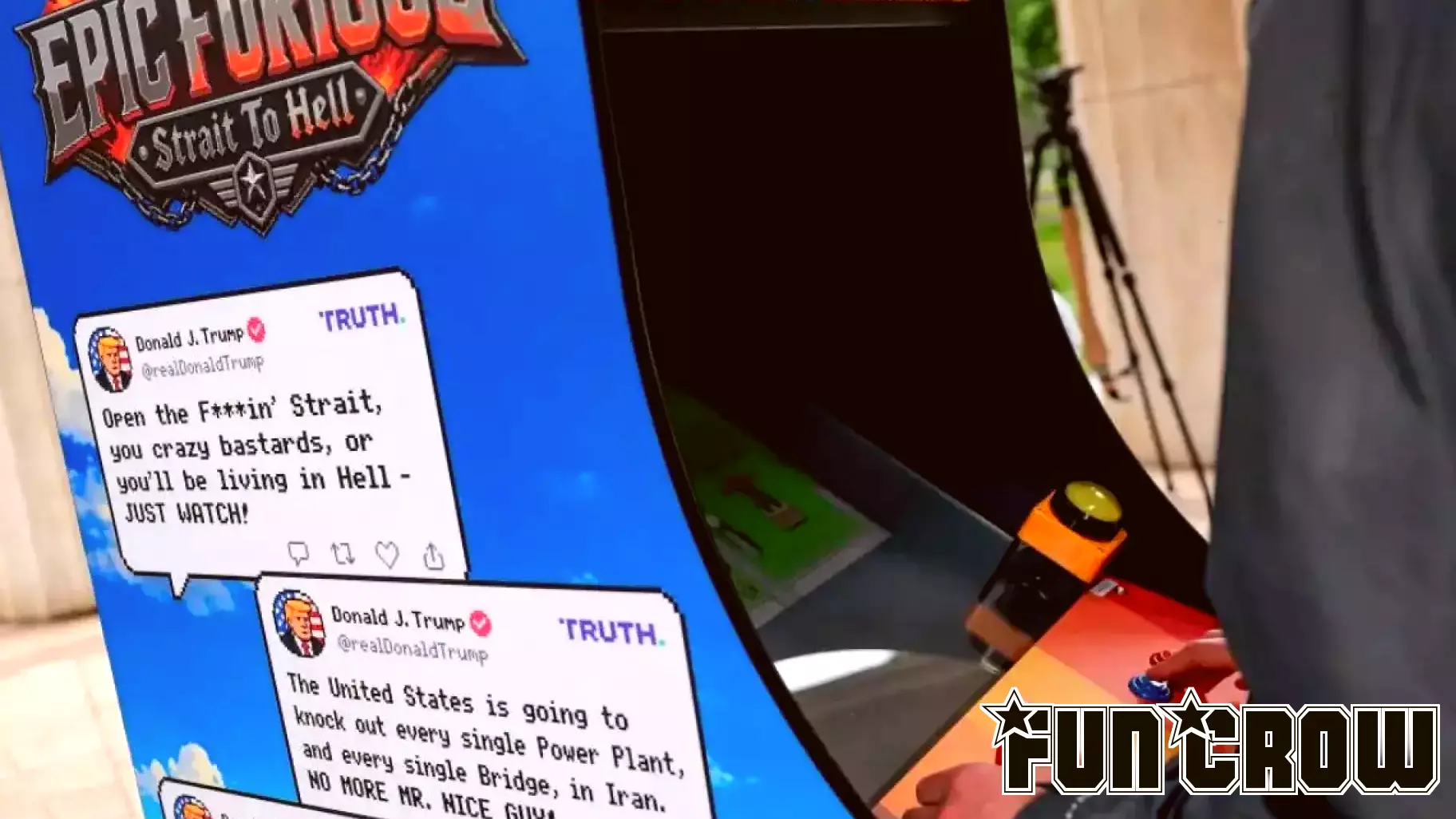 Satirical Video Game 