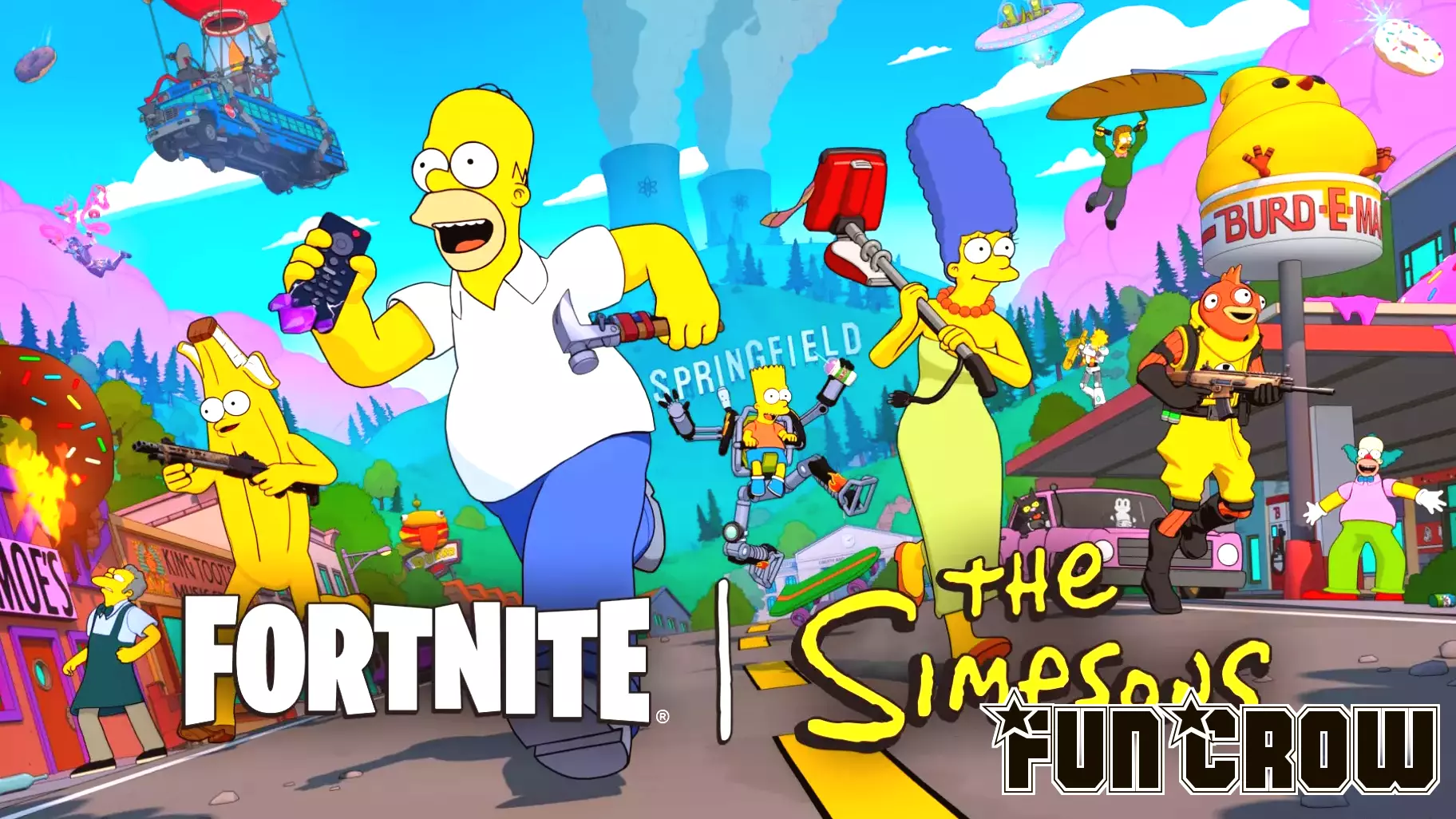 Springfield Joins the Battle: 'The Simpsons' Takes on 'Fortnite'