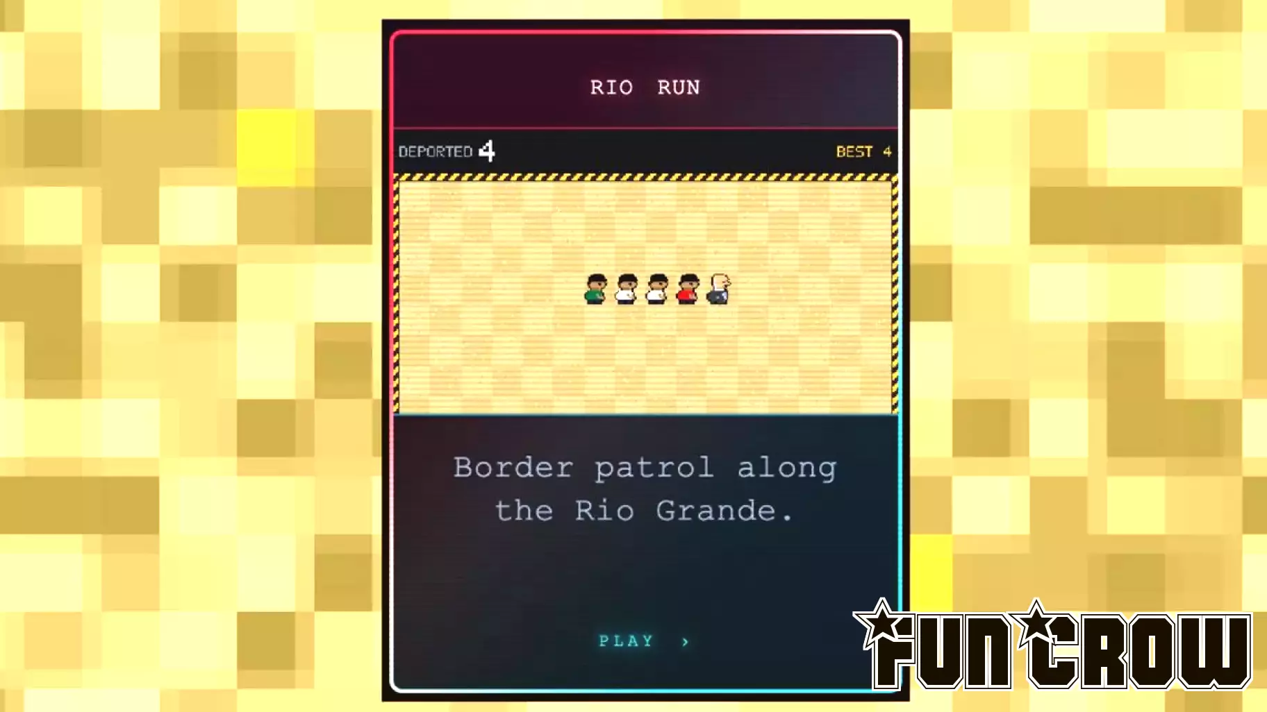 White House website's arcade games let players build border wall, deport migrants