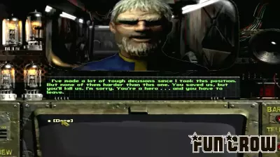 Alternate Ending for Fallout 1: A Celebration with Balloons and Cake