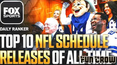 Top 10 Most Creative NFL Schedule Release Videos of All Time