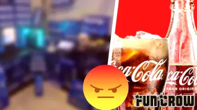 Viral Gaming Setup Sparks Debate Among Coca-Cola Fans